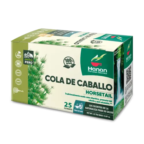 cola de caballo filtrante
