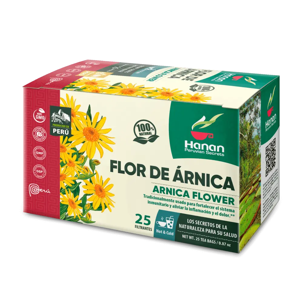 flor de arnica filtrante